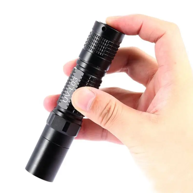 Tank007 UV-L03 UV LED zaklamp oplaadbaar ultraviolet 365nm