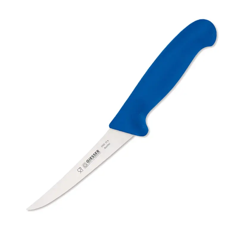 Giesser 2505-13 uitbeenmes semi-flexibel lemmet 13 cm blauw
