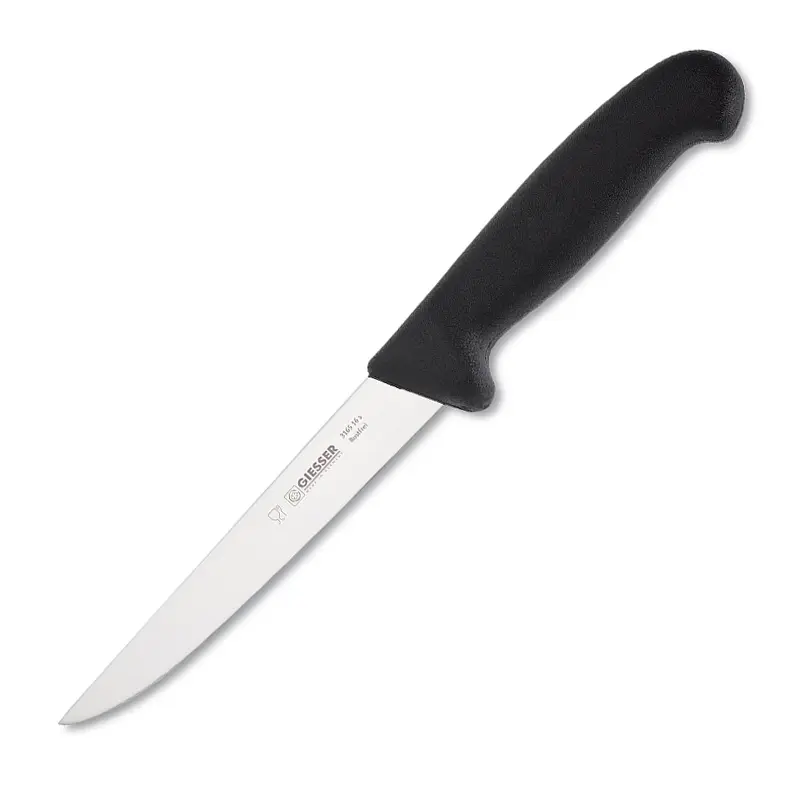 Giesser 3165-16 uitbeenmes lemmet 16 cm zwart
