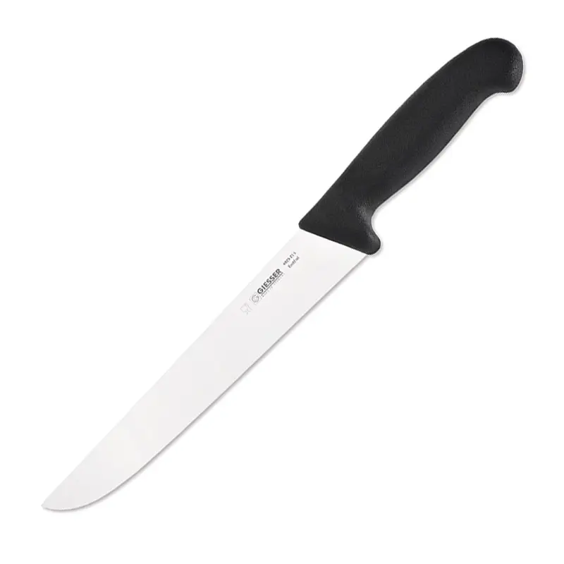 Giesser 4025-21 slagersmes lemmet 21 cm zwart