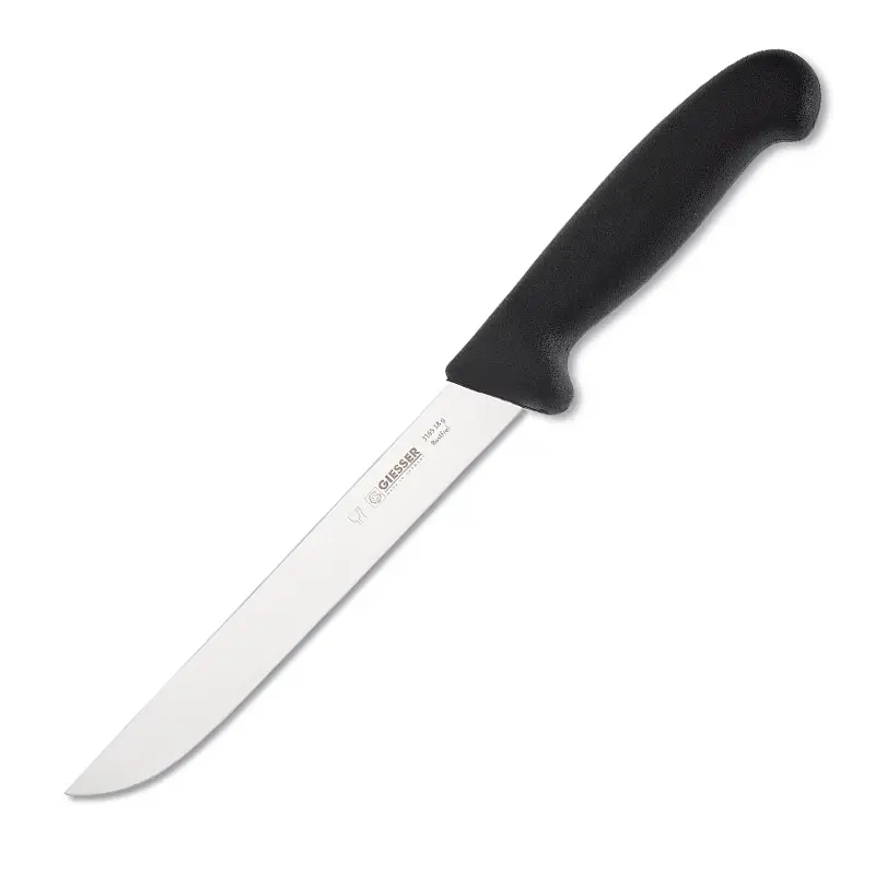 Giesser 3165-18 uitbeenmes lemmet 18 cm zwart
