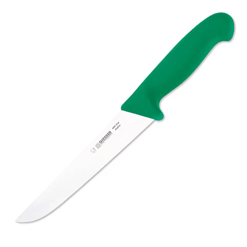 Giesser 4025-18 slagersmes lemmet 18 cm groen