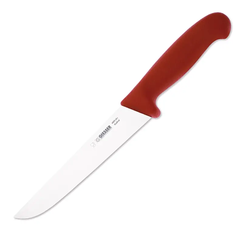 Giesser 4025-18 slagersmes lemmet 18 cm rood
