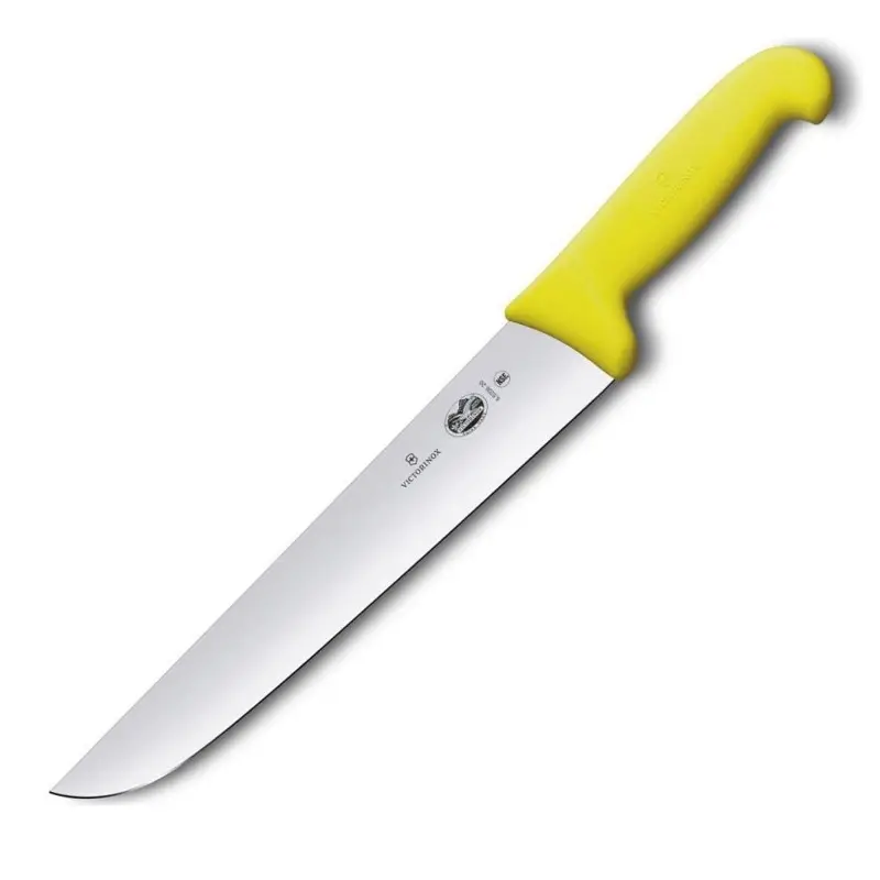 Victorinox Fibrox 5.5208 slagersmes geel