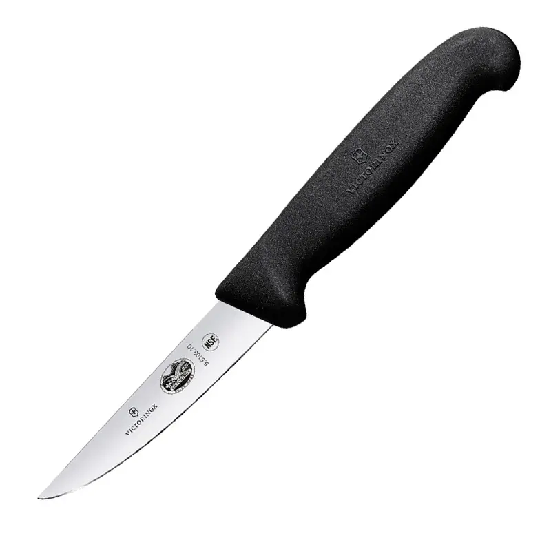 Victorinox Fibrox 5.5103.10 poeliersmes lemmet 10 cm zwart