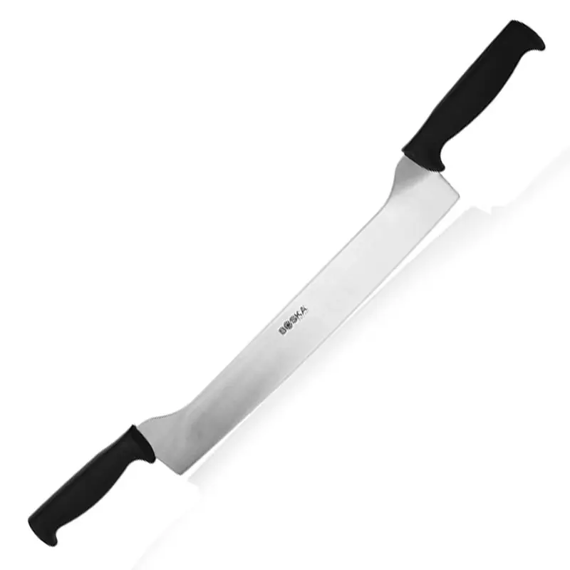 Boska dubbel heftmes professioneel zwart 330 mm
