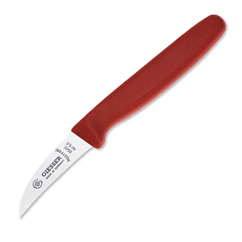 Tourneermes Giesser 8545 sp lemmet 6 cm rood