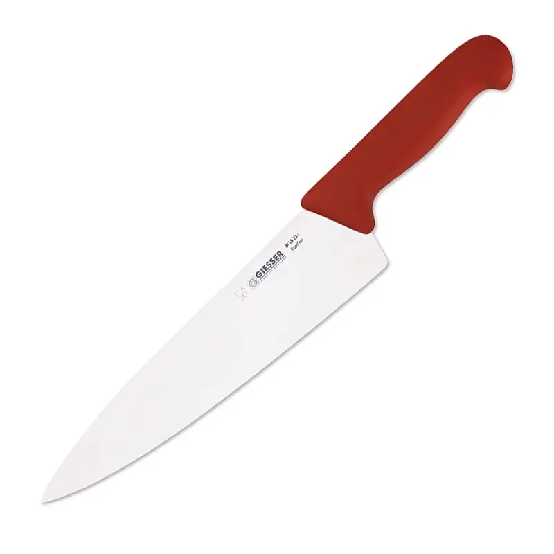 Koksmes Giesser 8455 lemmet 23 cm rood