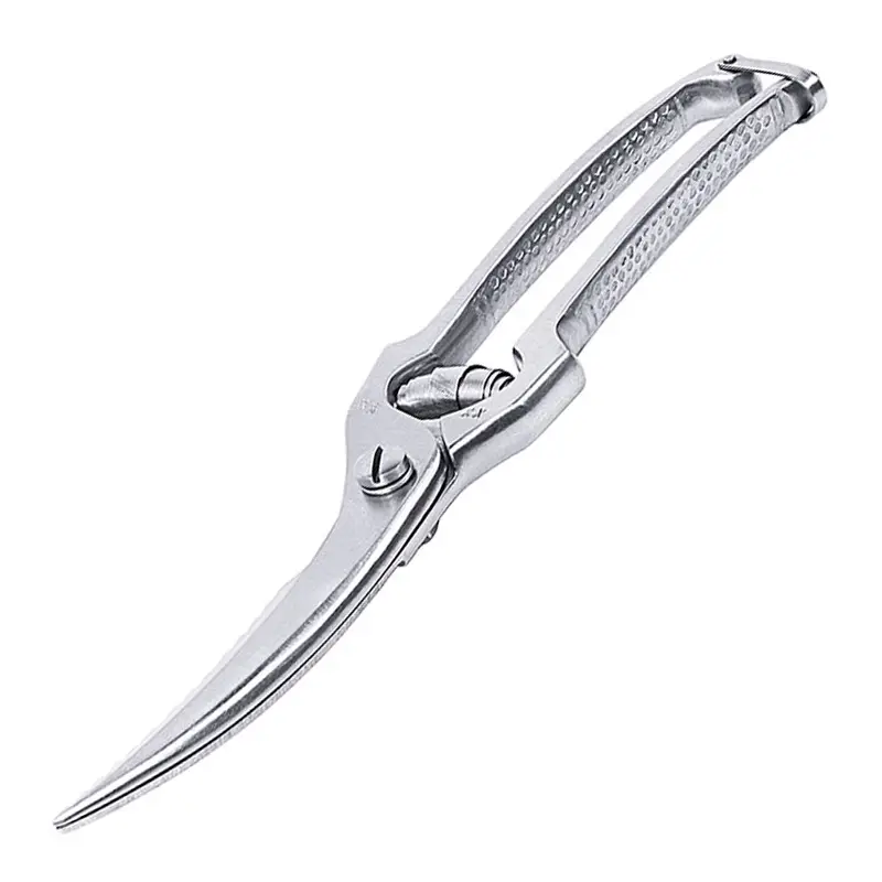Gevogelteschaar RVS gebogen lemmet 8 cm