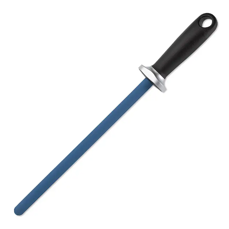 Giesser 9940-25 aanzetstaal rond keramisch 25 cm zwart