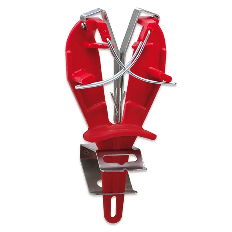 Messenslijper Sharp Easy met bevestigingsbeugel rood