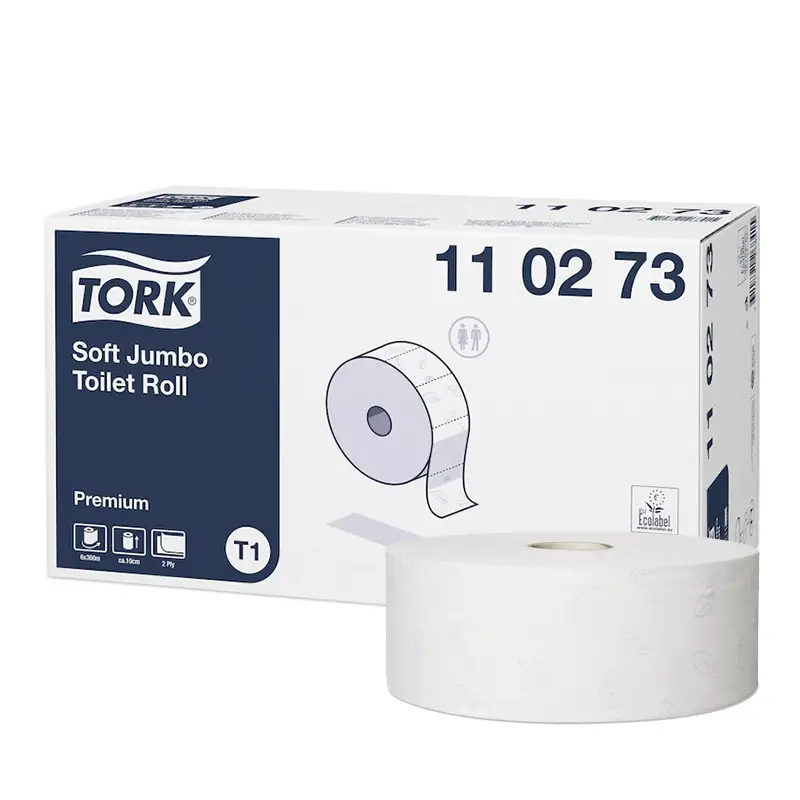 Tork zacht toiletpapier Jumbo 2-laags Premium T1 wit