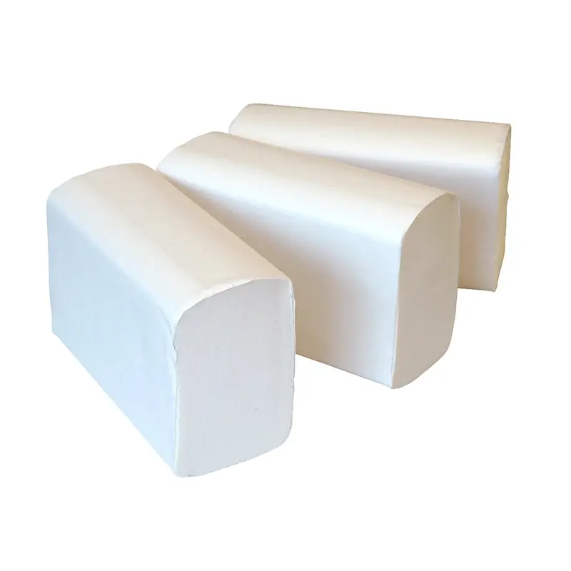 Euro Products handdoekpapier multifold cellulose 2-laags 320x206 mm wit