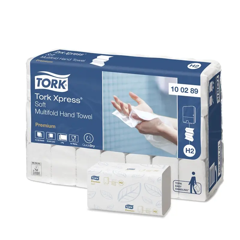 Tork Xpress handdoekpapier Multifold 2-laags H2 Premium wit