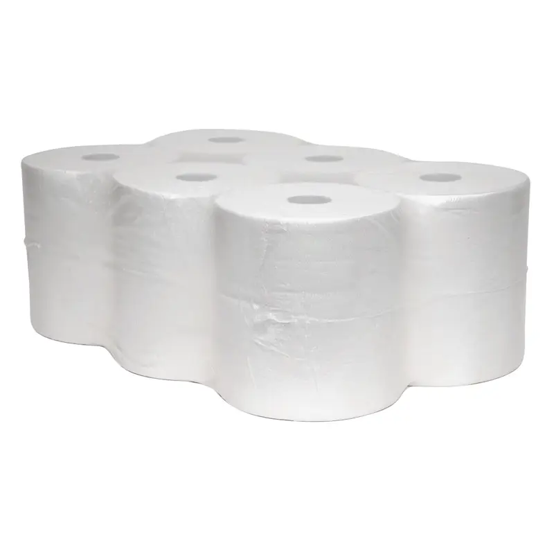 Euro Products handdoekrol cellulose 2-laags 140 meter wit
