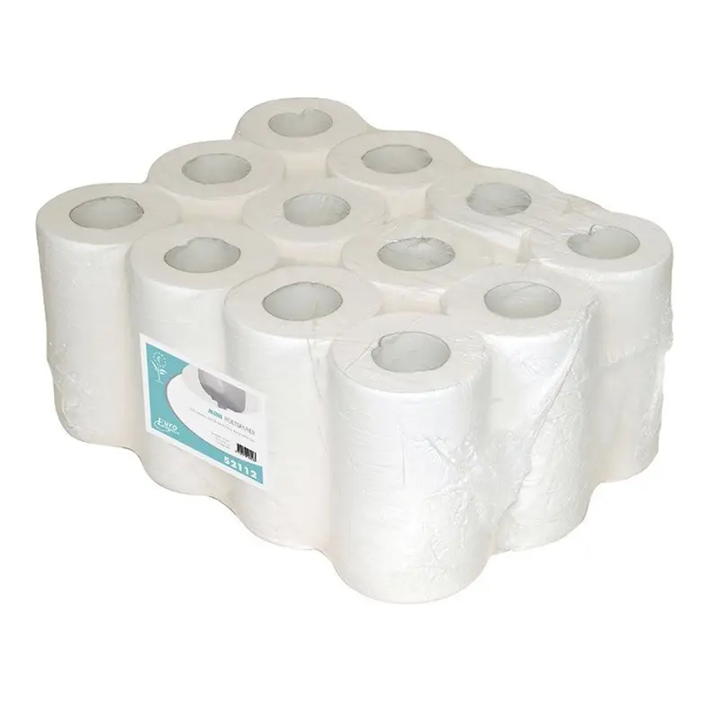 Euro Products poetspapier mini 1-laags cellulose 120 meter wit