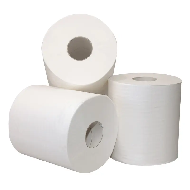 Euro Products poetsrol midi euro cellulose zwaar 1-laags 275 meter wit