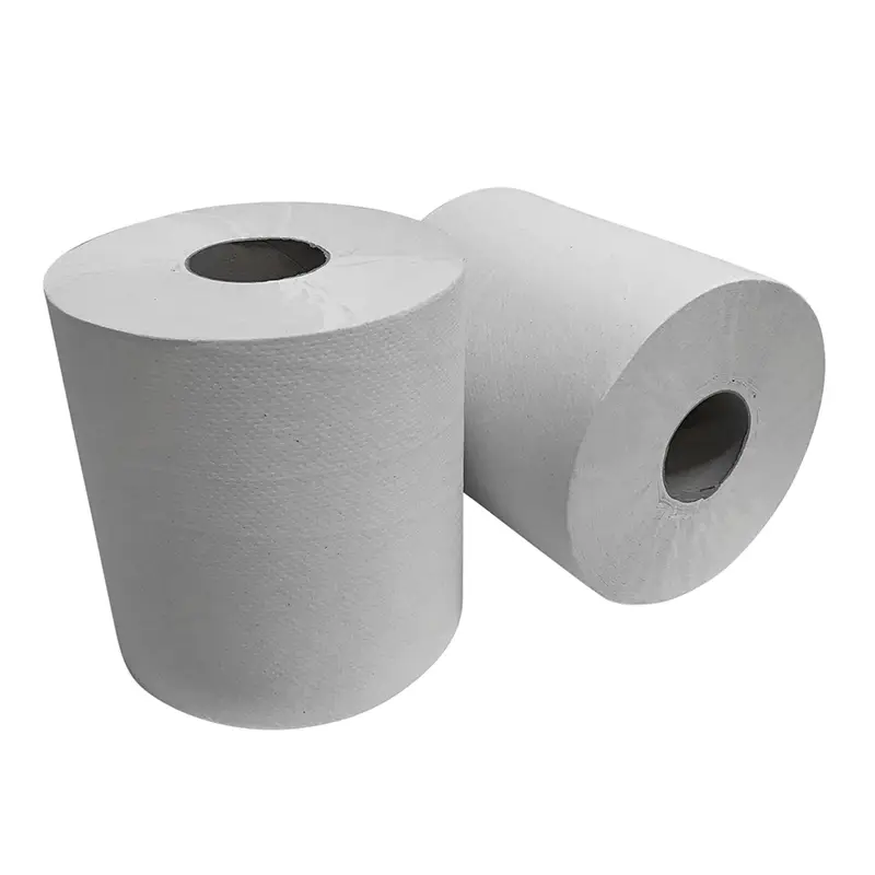 Euro Products poetsrol midi centerfeed 1-laags eco gerecycled 300 meter wit