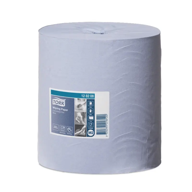 Tork Wiping Centerfeed M2 poetspapier midi 1-laags blauw