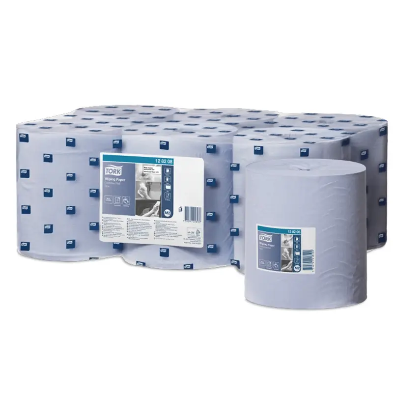 Tork Wiping Centerfeed M2 poetspapier midi 1-laags blauw