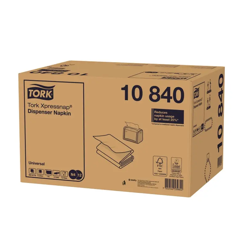 Tork Xpressnap dispenser servetten 1-laags N4 wit