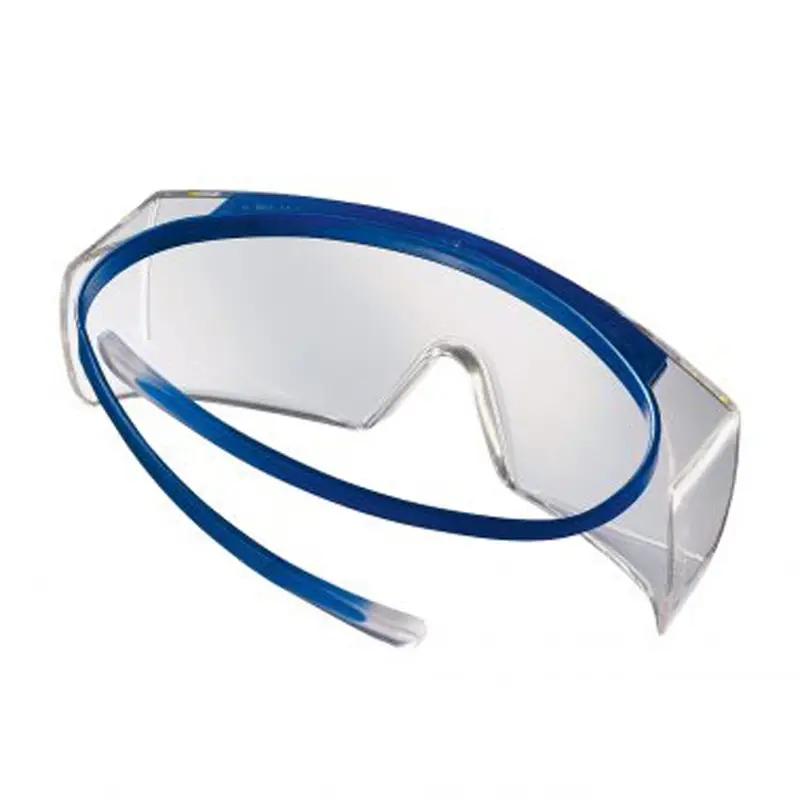 Uvex Super OTG 9169065 overzetbril polycarbonaat helder blauw