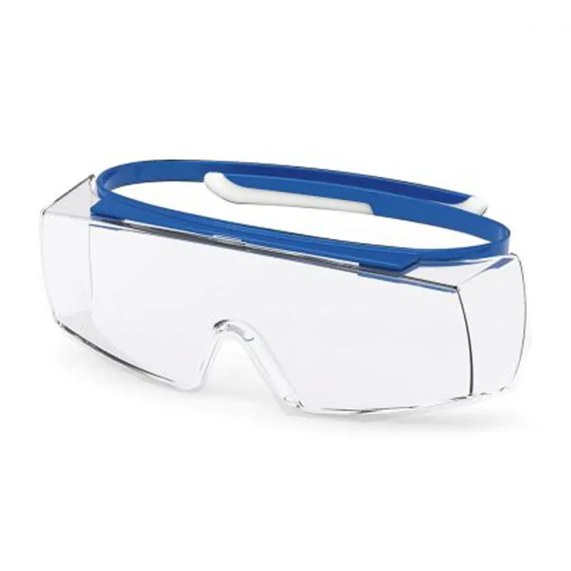 Uvex Super OTG 9169065 overzetbril polycarbonaat helder blauw