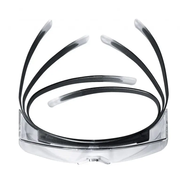 Uvex Super OTG 9169065 overzetbril polycarbonaat helder blauw