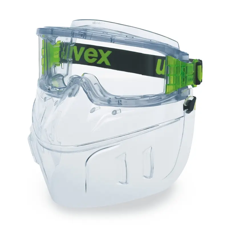 Uvex Ultravision 9301-555 ruimzichtbril polycarbonaat met gelaatsbescherming