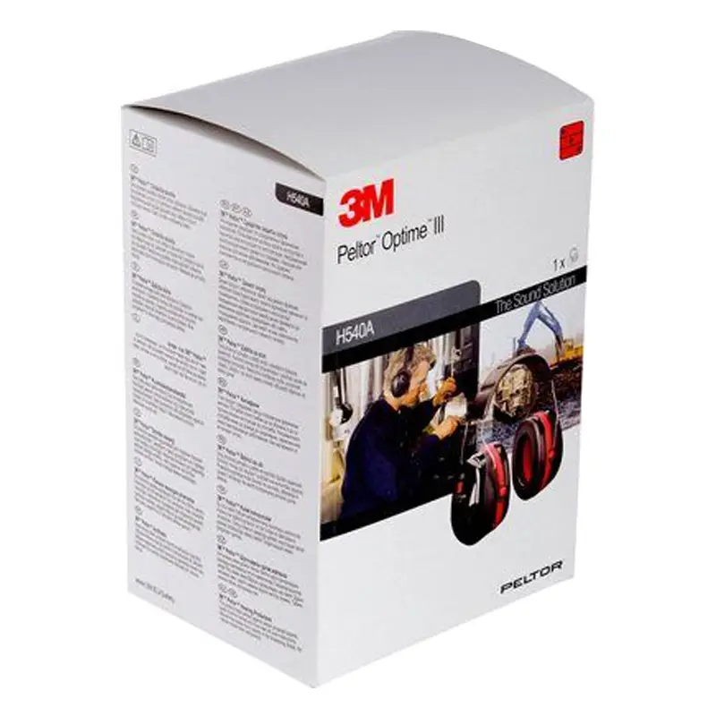 3M Peltor Optime III gehoorkap met hoofdband H540A
