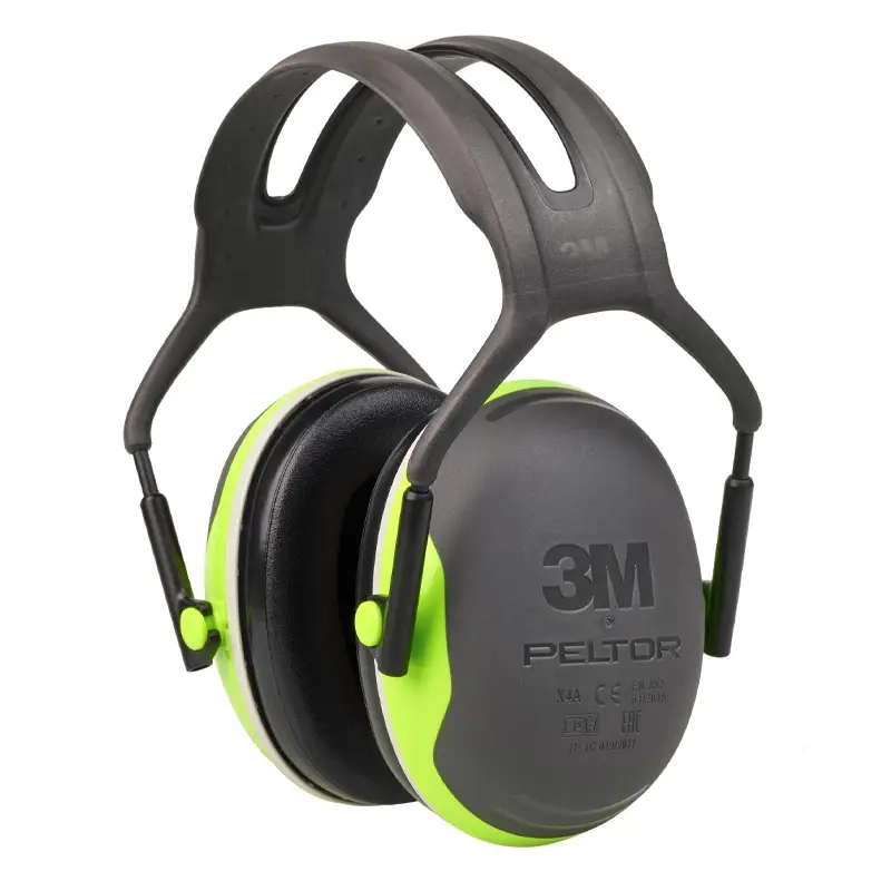 3M Peltor X4A gehoorkap Hi-Vis met hoofdband