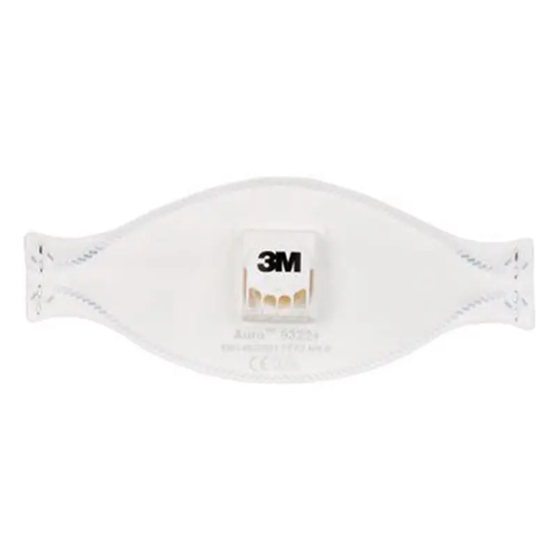 3M Aura 9322+ vouw-stofmasker FFP2 met uitademventiel