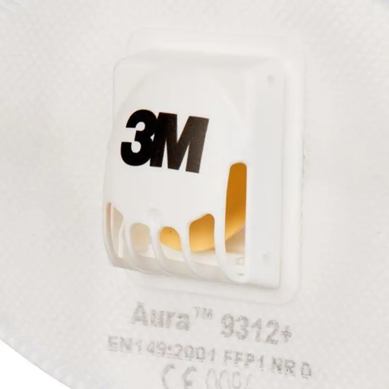 3M Aura 9312+ stofmasker vouw FFP1 NR D V met uitademventiel