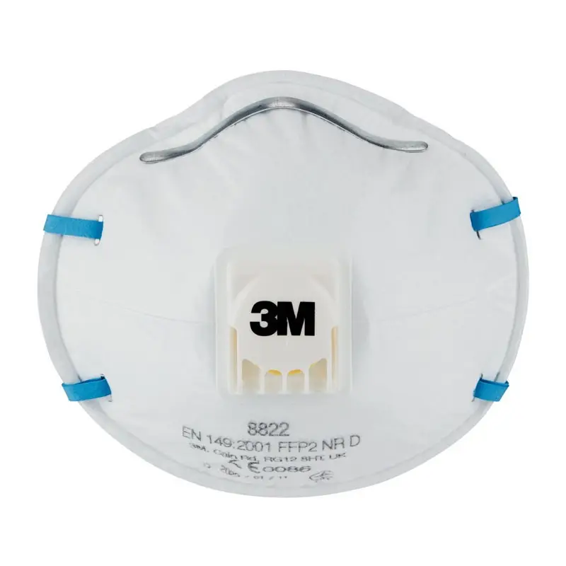 3M 8822 stofmasker cup FFP2 NR D V met uitademventiel