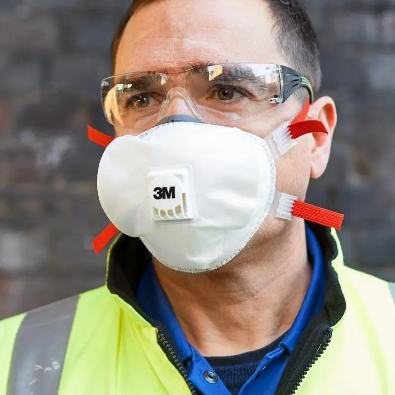 3M 8835+ stofmasker cup FFP3 R D V met uitademventiel