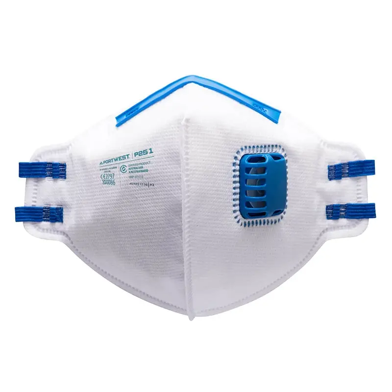 Portwest P251 stofmasker vouw FFP2 met uitademventiel