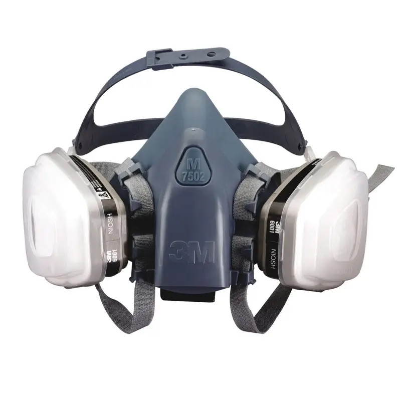 3M 7500 serie halfgelaatsmasker dubbele filter