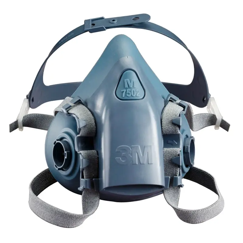 3M 7500 serie halfgelaatsmasker dubbele filter