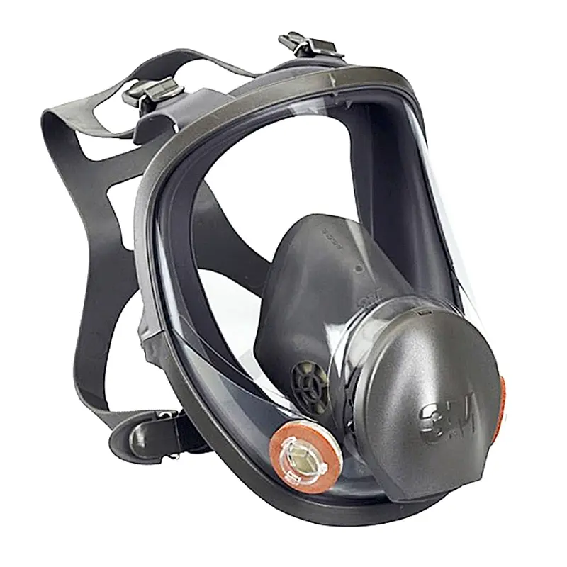 3M 6000 serie volgelaatsmasker elastomeer met dubbele filter