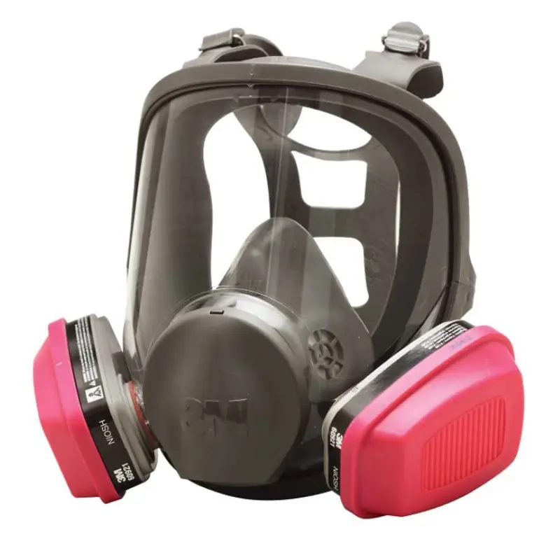 3M 6000 serie volgelaatsmasker elastomeer met dubbele filter