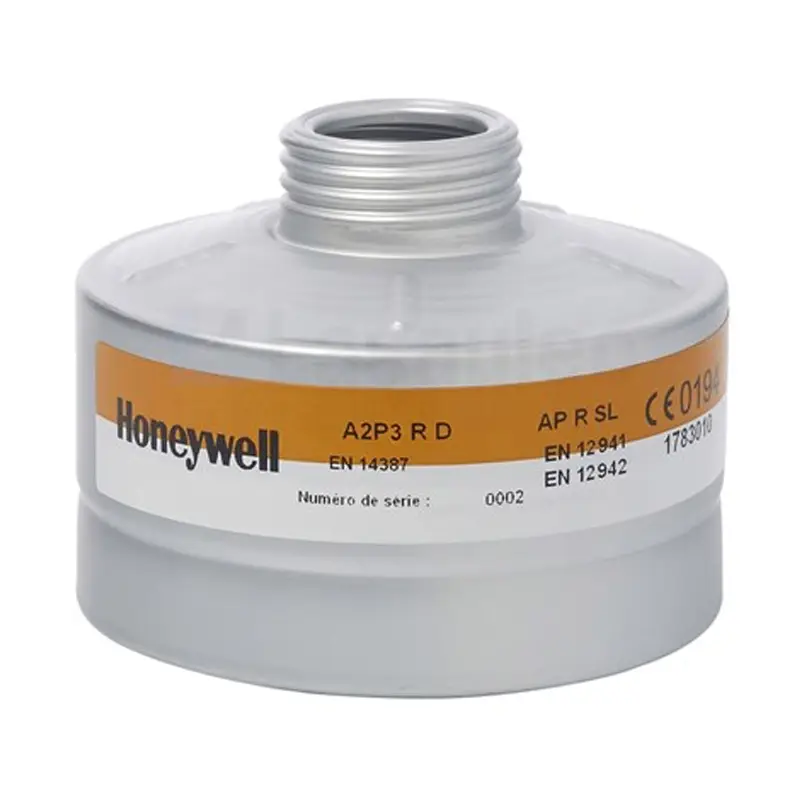 Honeywell combifilter aluminium A2P3 R voor RD40 maskers