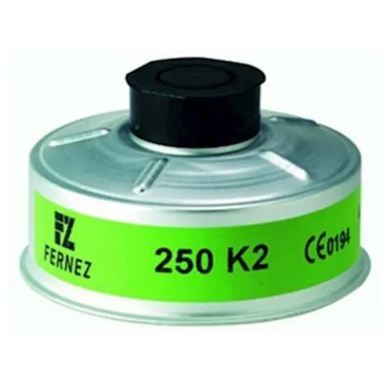 Honeywell damp- en gasfilter aluminium K2 voor RD40 maskers