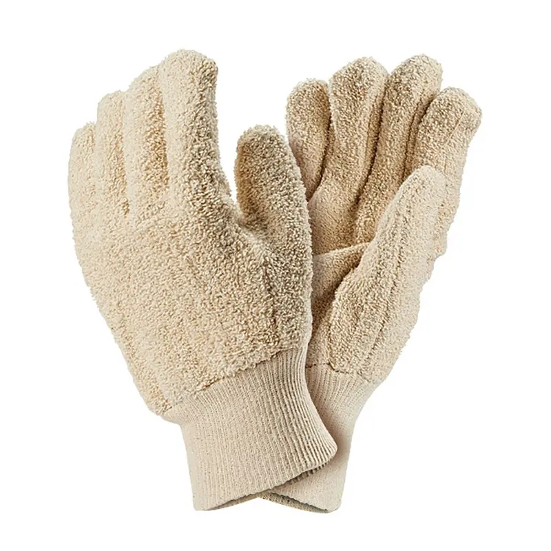 Handschoen algemeen gebruik frotté katoen