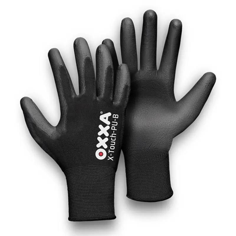 Oxxa X-Touch-PU 51-110 handschoen PU mechanische bescherming zwart