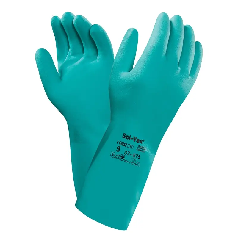 Ansell AlphaTec Solvex 37-675 handschoen nitril chemiebestendig
