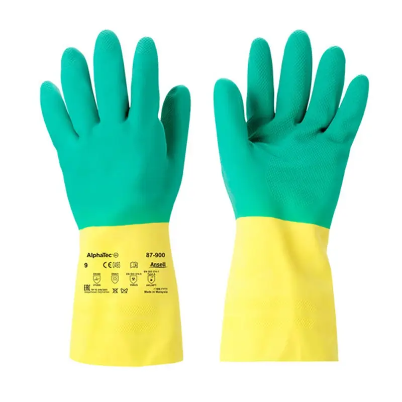 Ansell AlphaTec 87-900 handschoen neopreen/rubberlatex chemiebestendig