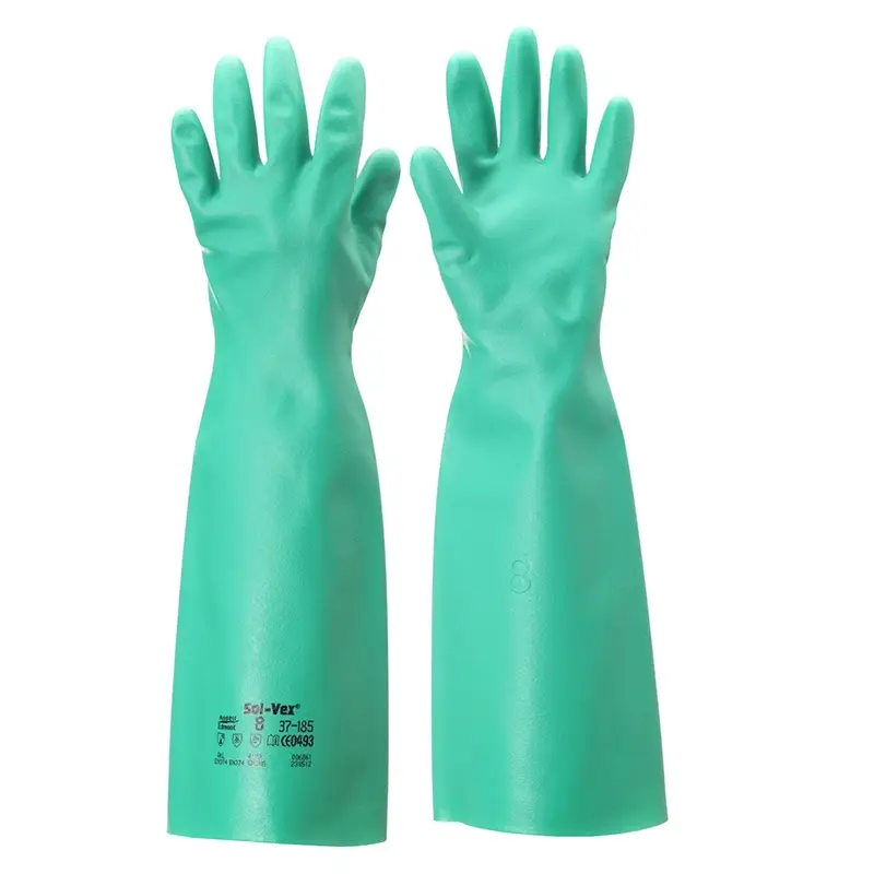 Ansell AlphaTec Solvex 37-185 handschoen nitril chemiebestendig