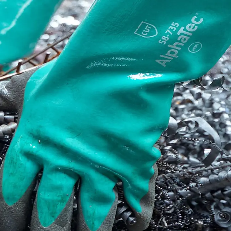 Ansell AlphaTec 58-735 handschoen nitril snij- en chemiebestendig