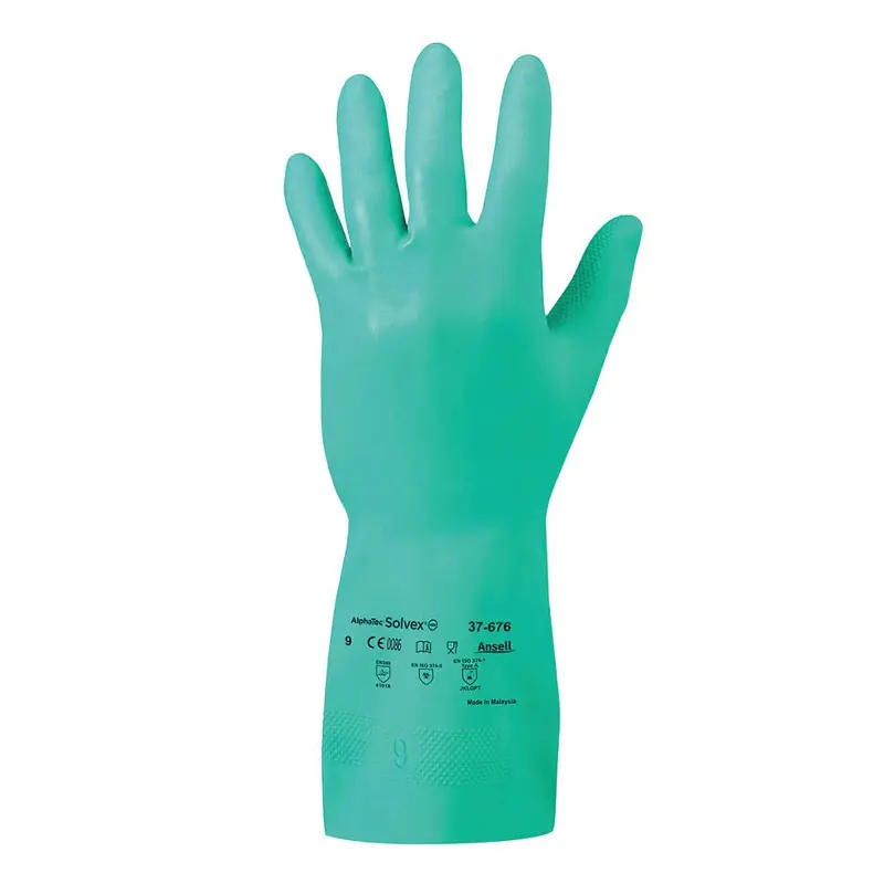 Ansell AlphaTec Solvex 37-676 handschoen nitril chemiebestendig
