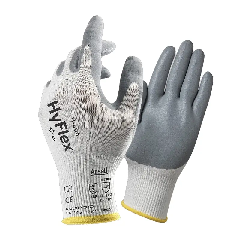 Ansell HyFlex 11-800 handschoen nitril mechanische bescherming